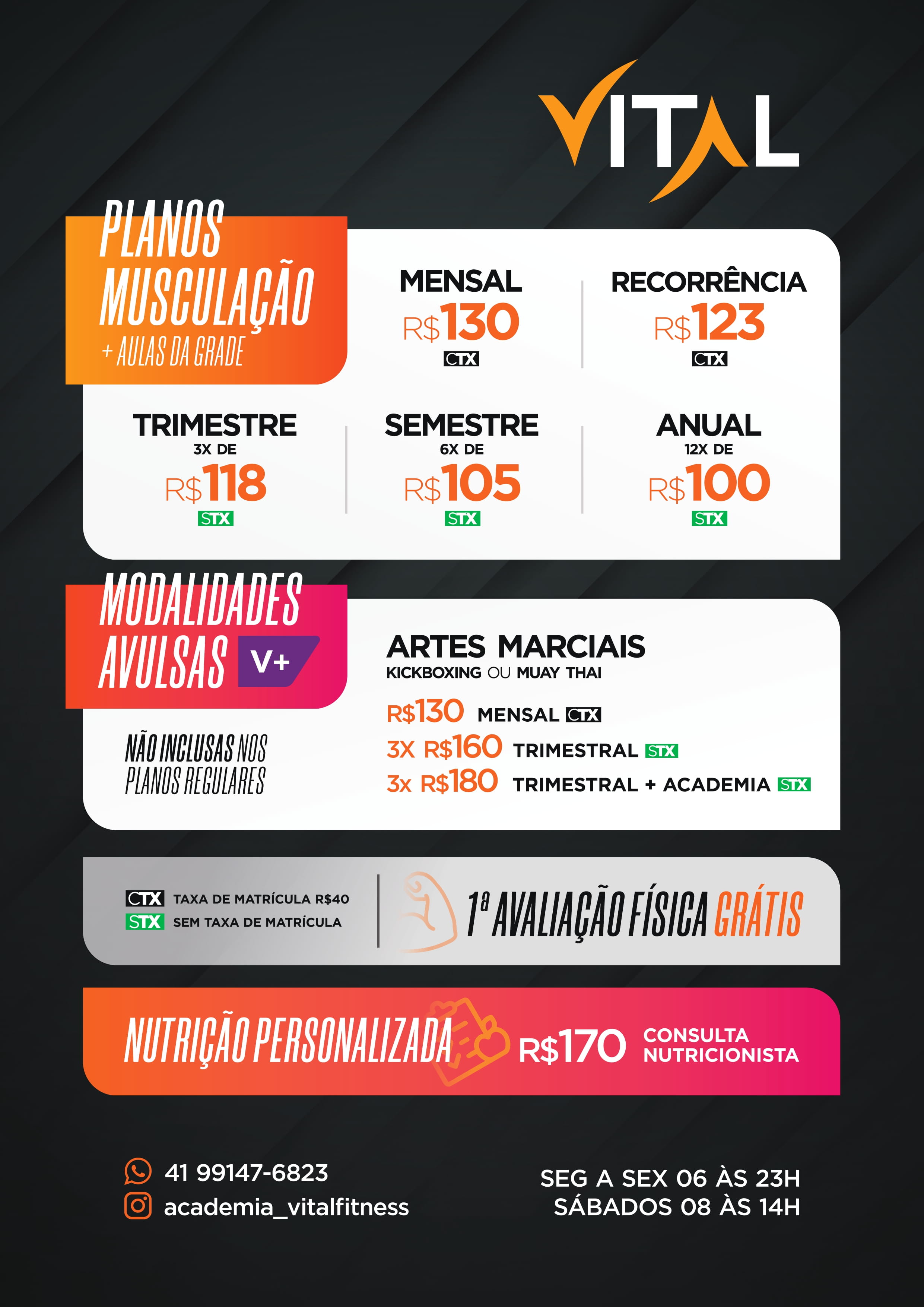 preços